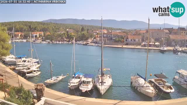 Vrboska web kamera | otom Hvar | Dalmacija