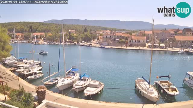Vrboska livecam | Isola di Hvar | Croazia