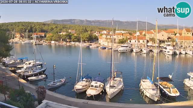 Vrboska webcam | Hvar Insel | Kroatien