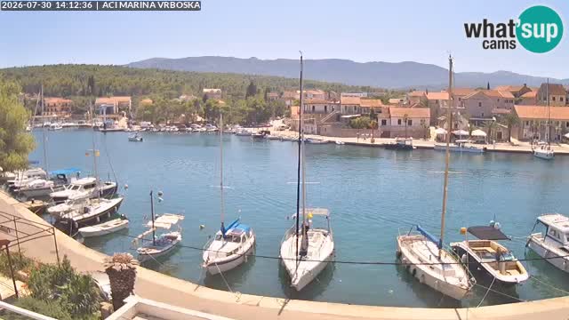 Vrboska web kamera | otom Hvar | Dalmacija