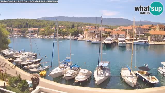 Spletna kamera Vrboska | Otok Hvar | Hrvaška