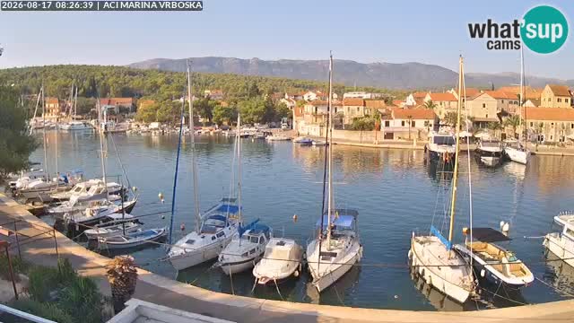 Vrboska livecam | Isola di Hvar | Croazia