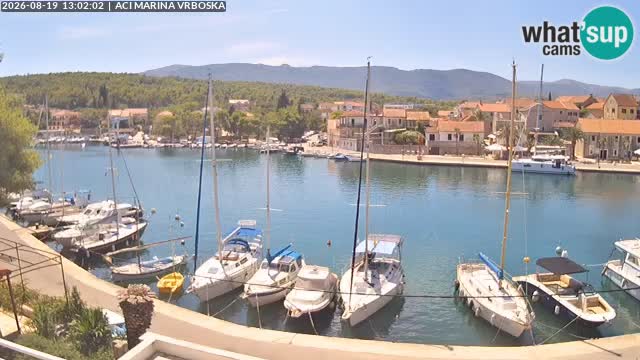 Vrboska web kamera | otom Hvar | Dalmacija