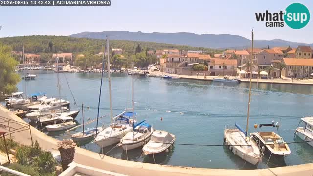 Vrboska web kamera | otom Hvar | Dalmacija