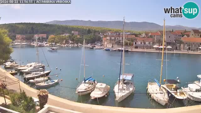 Vrboska web kamera | otom Hvar | Dalmacija