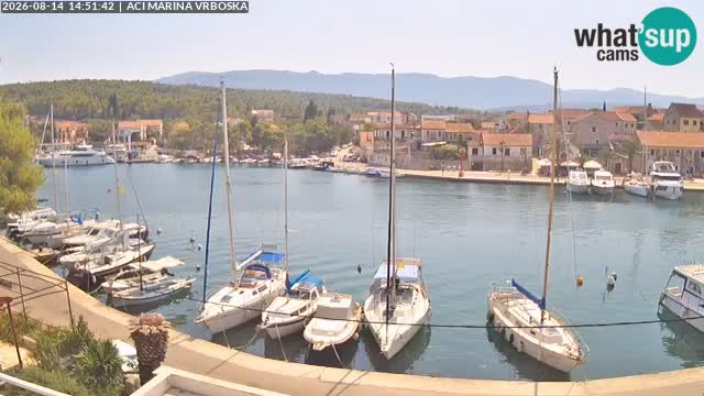 Vrboska livecam | Isola di Hvar | Croazia