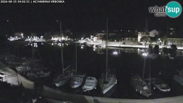Spletna kamera Vrboska | Otok Hvar | Hrvaška