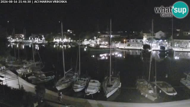 Spletna kamera Vrboska | Otok Hvar | Hrvaška