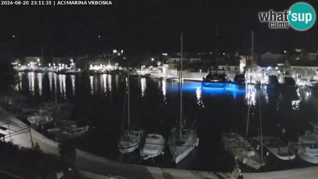 Spletna kamera Vrboska | Otok Hvar | Hrvaška