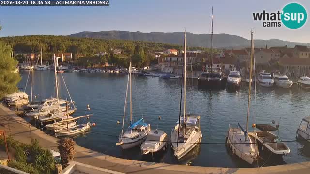 Vrboska webcam | Hvar Insel | Kroatien