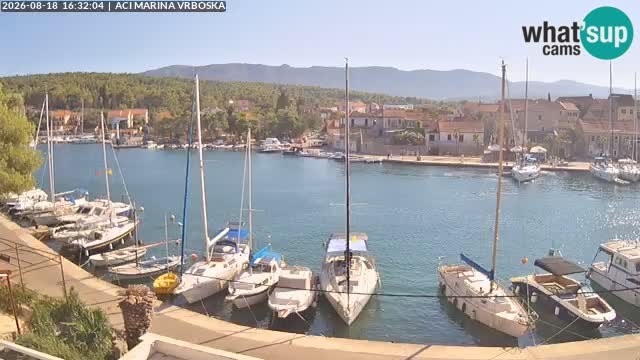 Vrboska web kamera | otom Hvar | Dalmacija