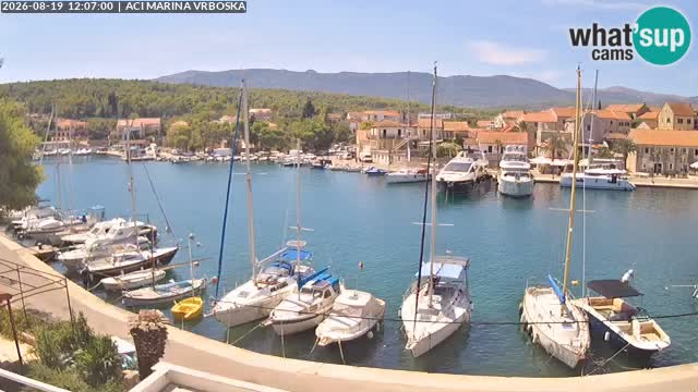 Vrboska livecam | Isola di Hvar | Croazia