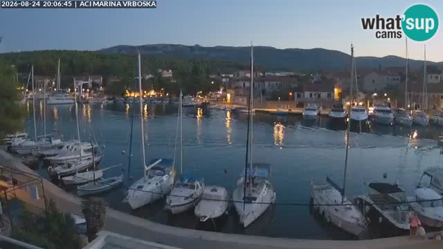 Vrboska livecam | Isola di Hvar | Croazia