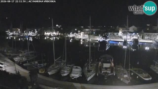 Vrboska livecam | Isola di Hvar | Croazia