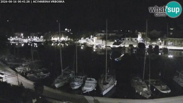Spletna kamera Vrboska | Otok Hvar | Hrvaška