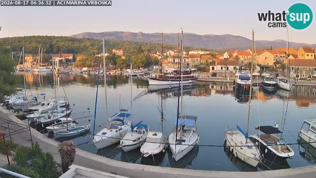 Vrboska livecam | Isola di Hvar | Croazia