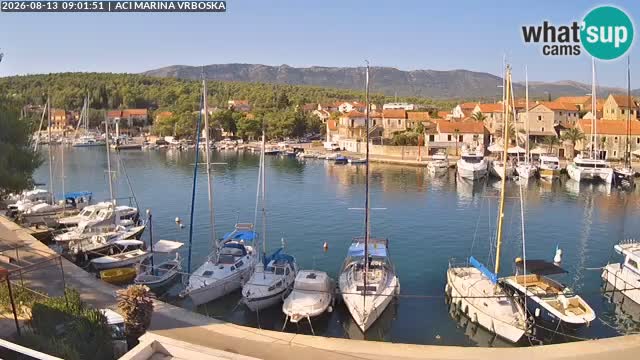 Vrboska livecam | Isola di Hvar | Croazia