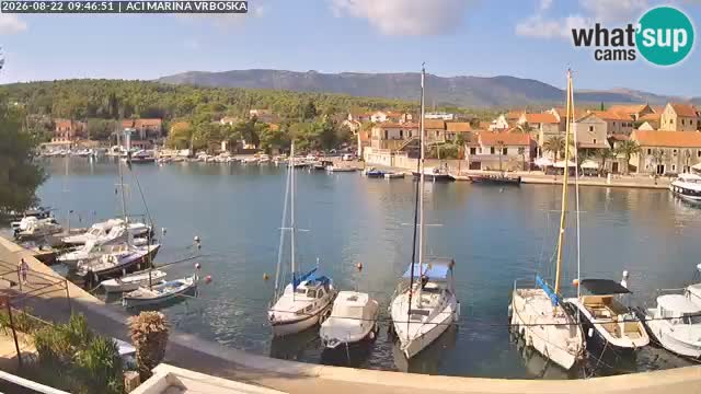 Vrboska livecam | Isola di Hvar | Croazia
