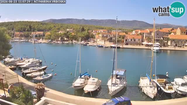 Vrboska livecam | Isola di Hvar | Croazia