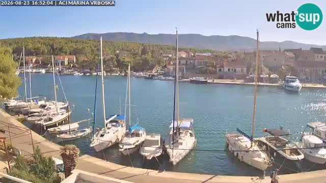 Vrboska livecam | Isola di Hvar | Croazia