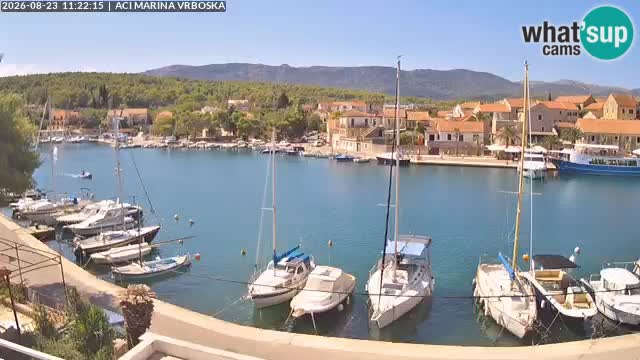 Vrboska webcam | Hvar Insel | Kroatien