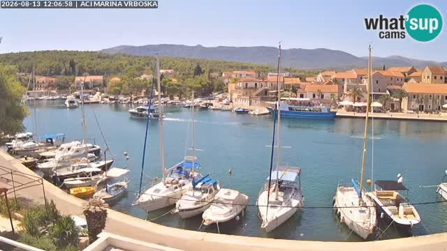 Vrboska livecam | Isola di Hvar | Croazia