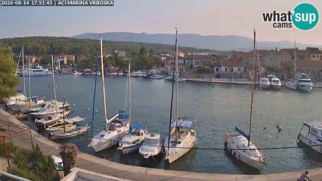 Spletna kamera Vrboska | Otok Hvar | Hrvaška