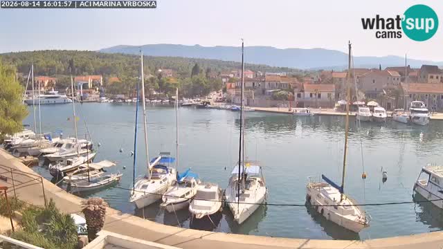 Vrboska web kamera | otom Hvar | Dalmacija
