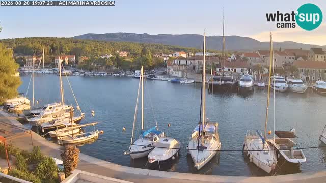 Vrboska livecam | Isola di Hvar | Croazia