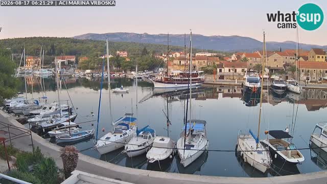 Spletna kamera Vrboska | Otok Hvar | Hrvaška