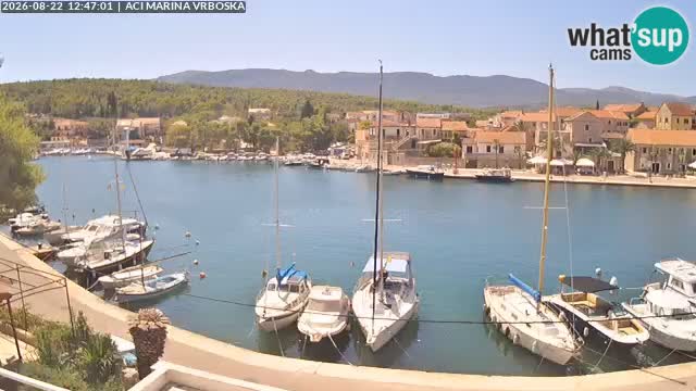 Vrboska web kamera | otom Hvar | Dalmacija