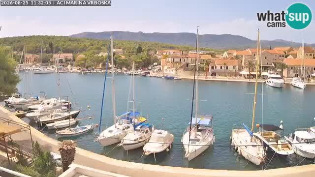 Vrboska web kamera | otom Hvar | Dalmacija