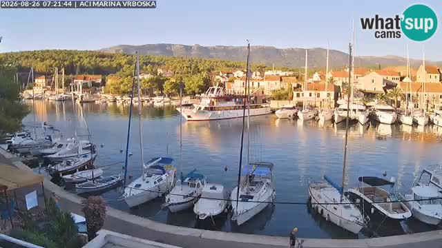 Vrboska livecam | Isola di Hvar | Croazia