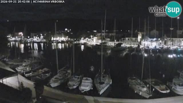 Spletna kamera Vrboska | Otok Hvar | Hrvaška