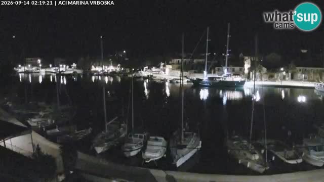 Spletna kamera Vrboska | Otok Hvar | Hrvaška
