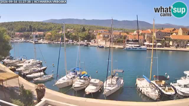 Vrboska livecam | Isola di Hvar | Croazia