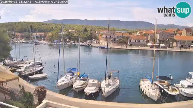 Vrboska livecam | Isola di Hvar | Croazia