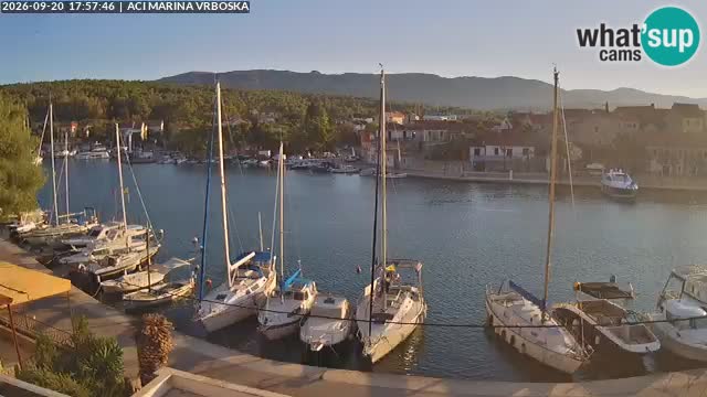 Spletna kamera Vrboska | Otok Hvar | Hrvaška