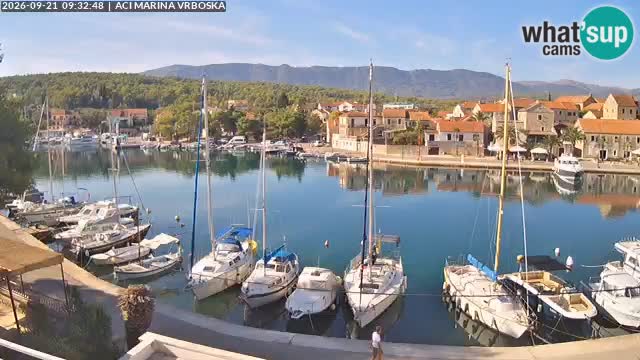 Vrboska livecam | Isola di Hvar | Croazia