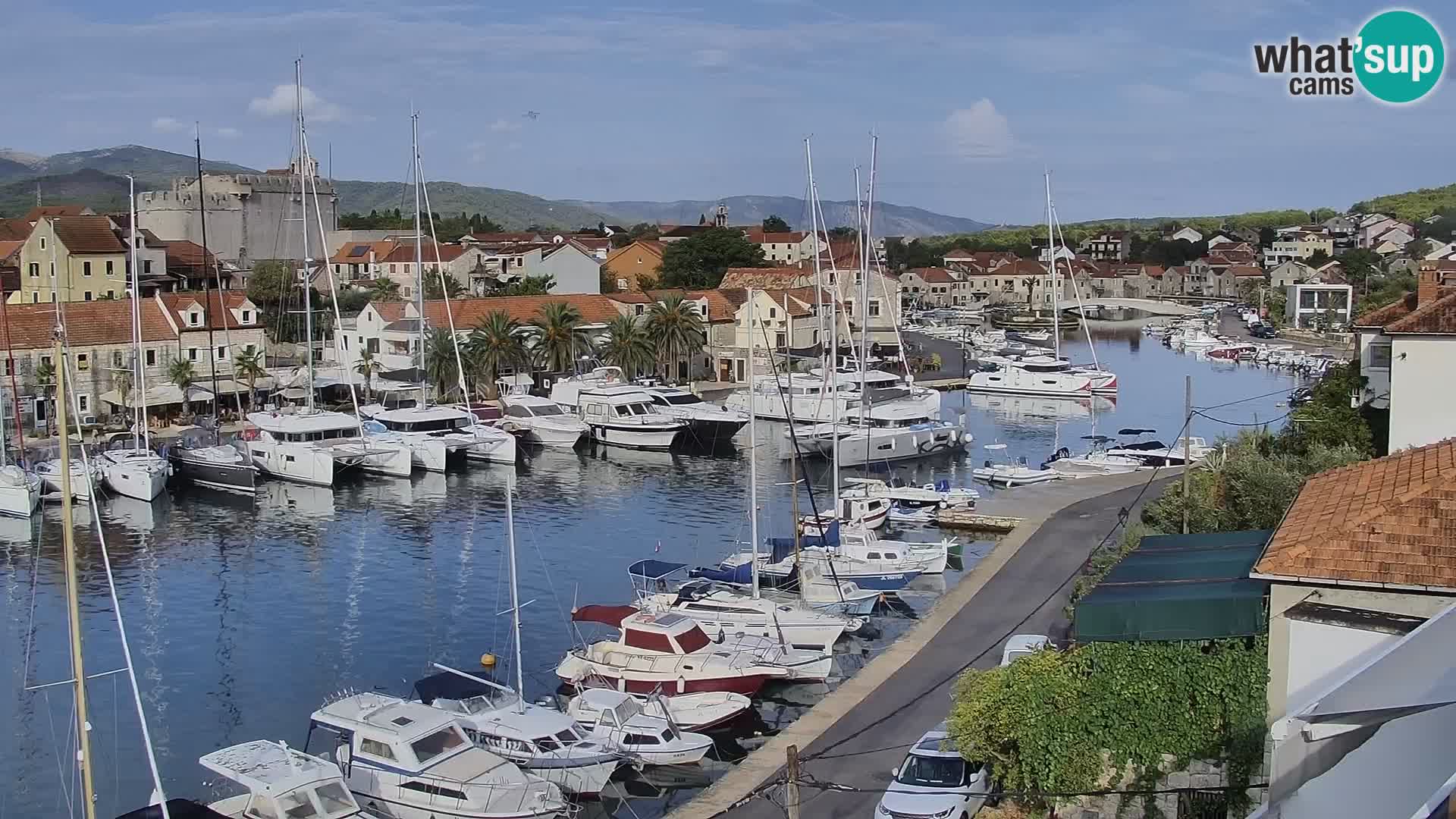 Livecam Vrboska marina | Hvar island | Dalmatia