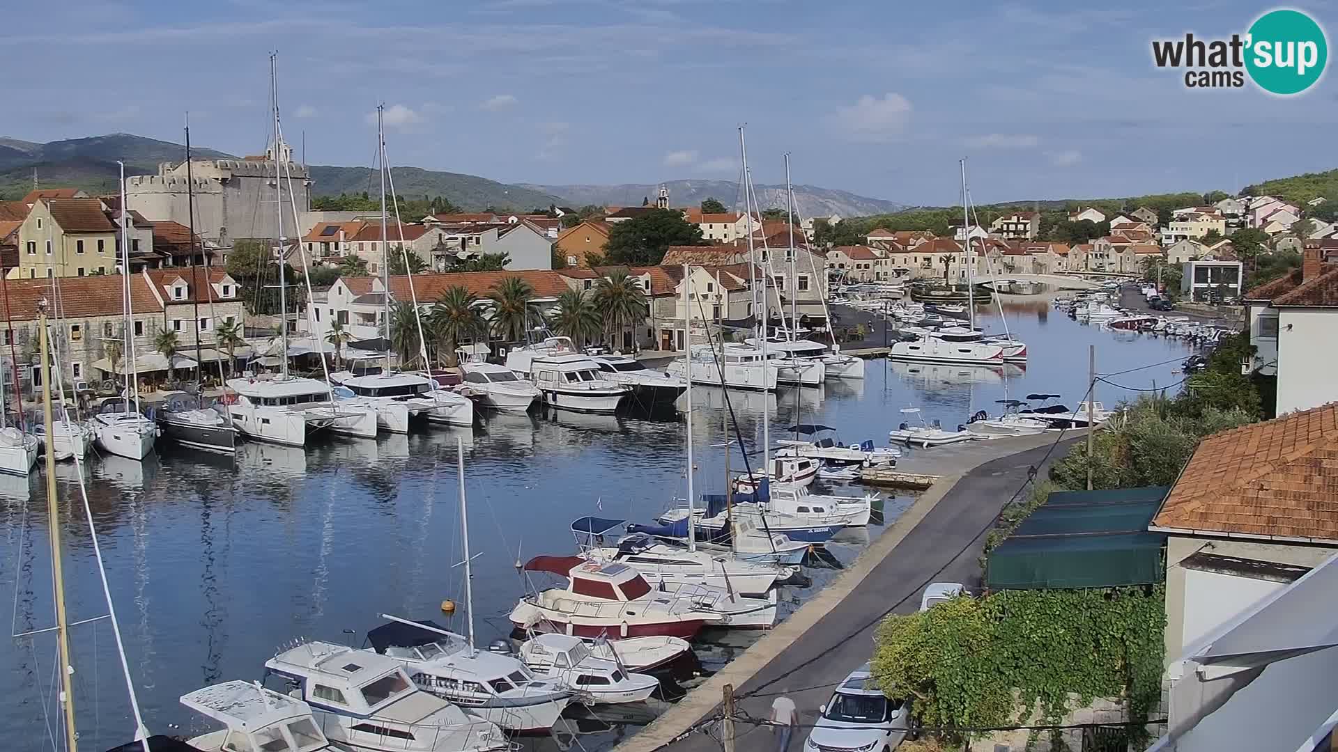 Webcam Vrboska marina | Hvar Insel | Dalmatien