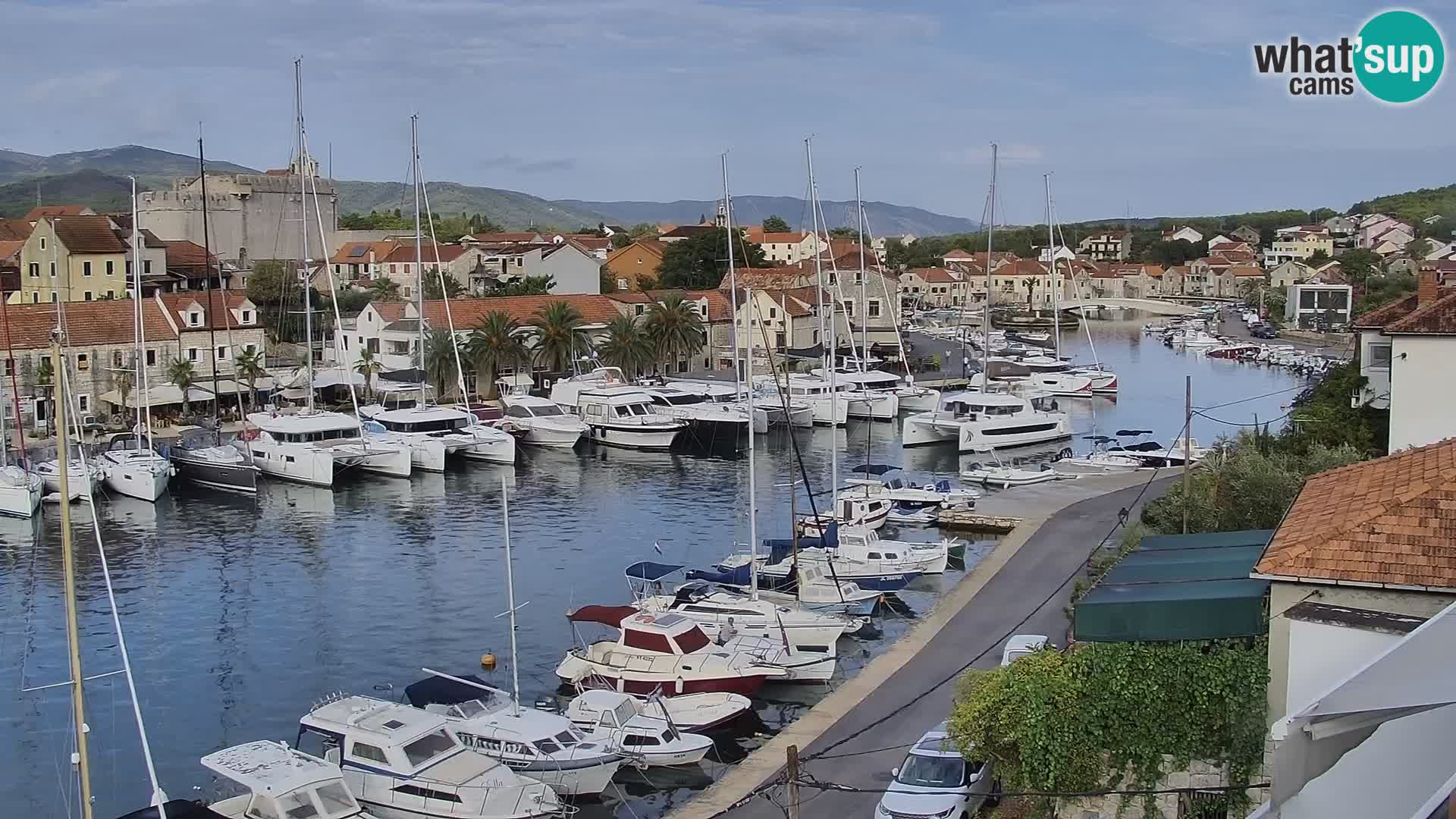 Livecam Vrboska marina | Hvar island | Dalmatia