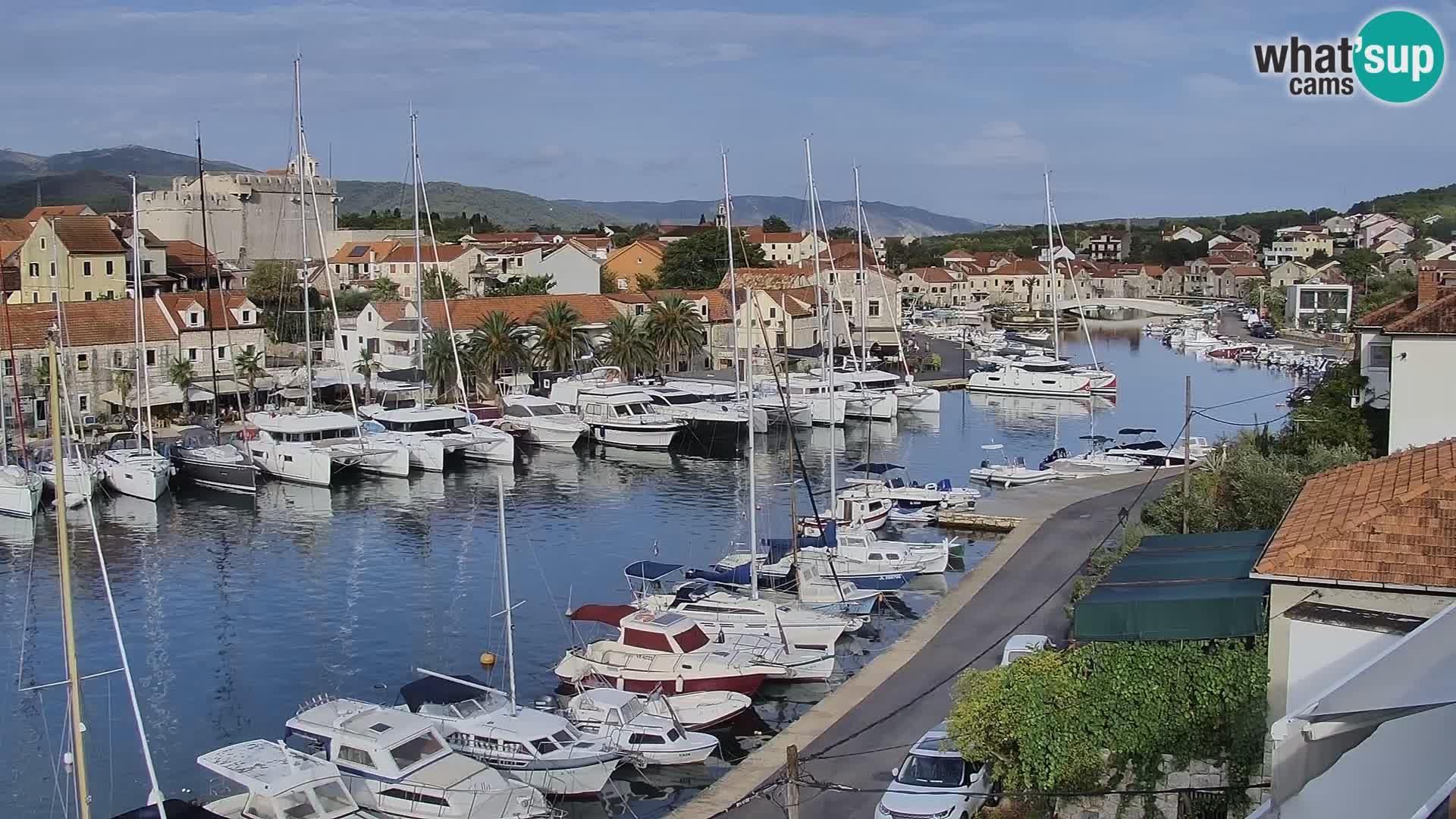 Livecam Hvar Vrboska marina | Île de Hvar | Dalmatia