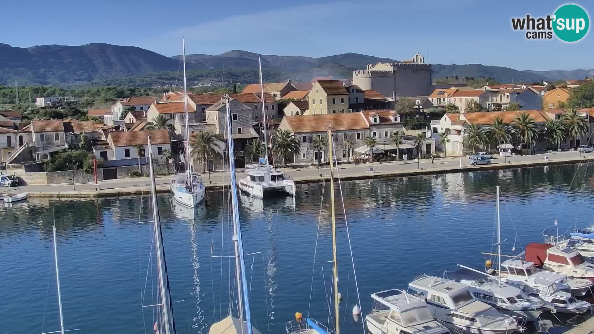 Webcam Hvar Vrboska marina | Dalmazia