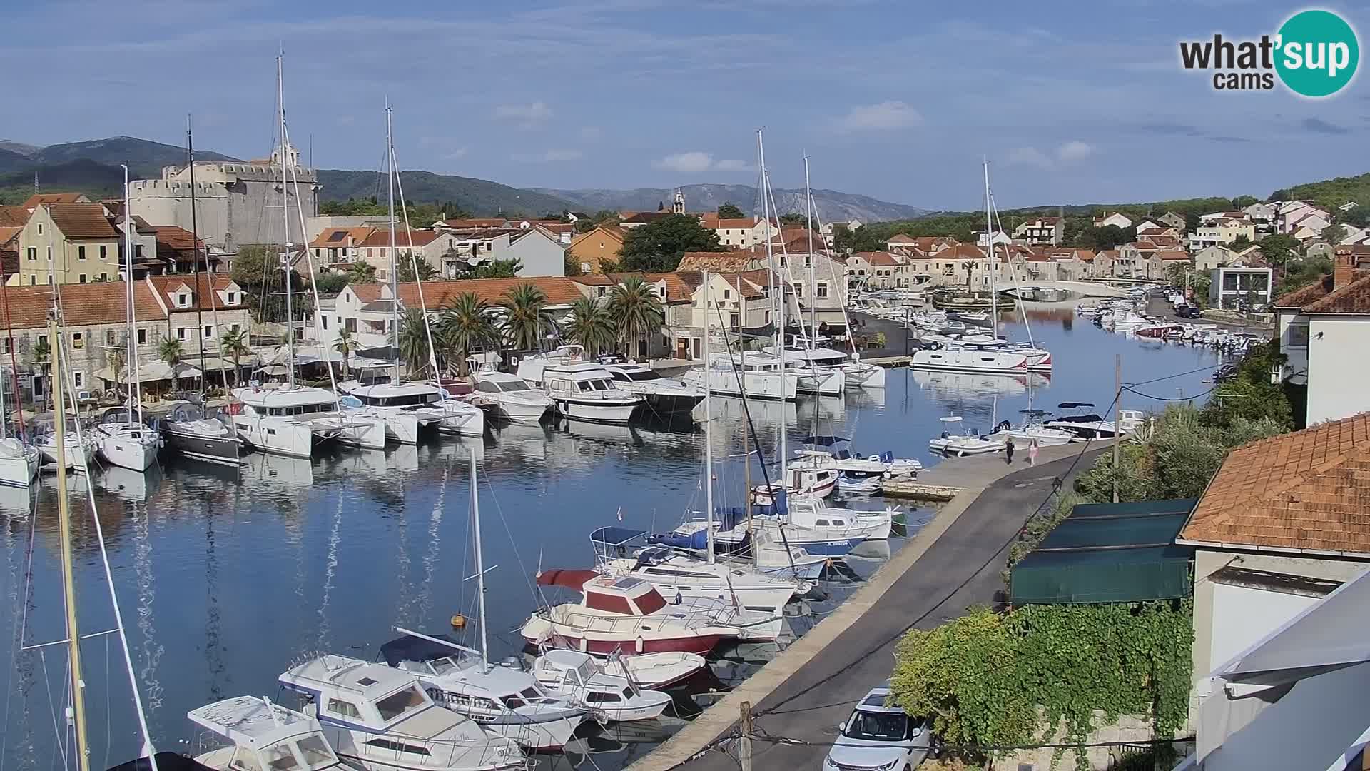 Livecam Vrboska marina | Hvar island | Dalmatia