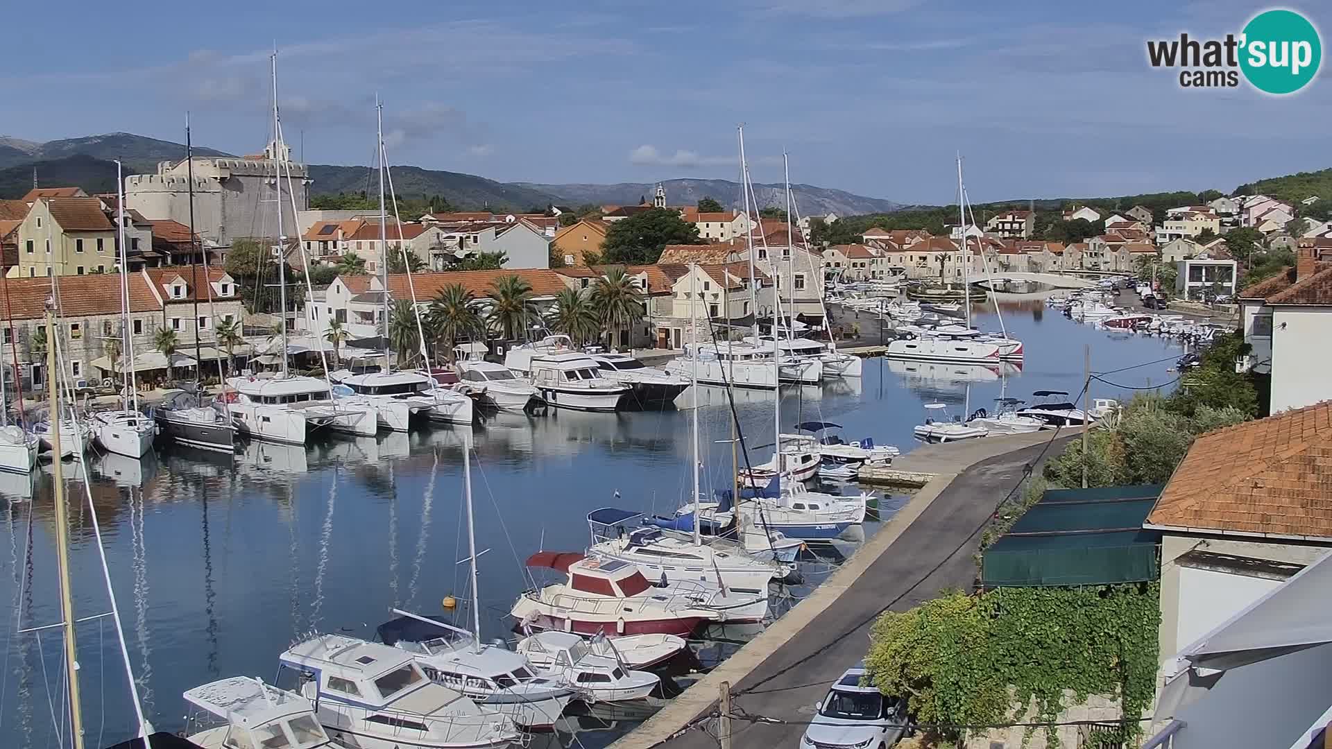 Livecam Vrboska marina | Hvar island | Dalmatia