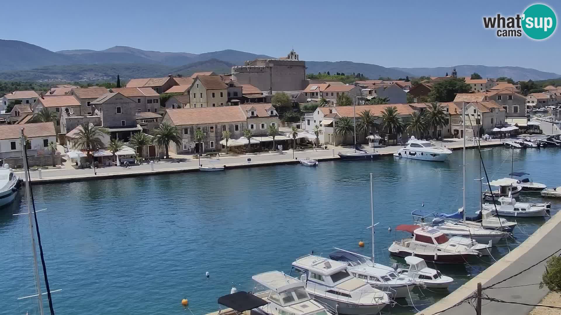 Livecam Vrboska marina | Hvar island | Dalmatia