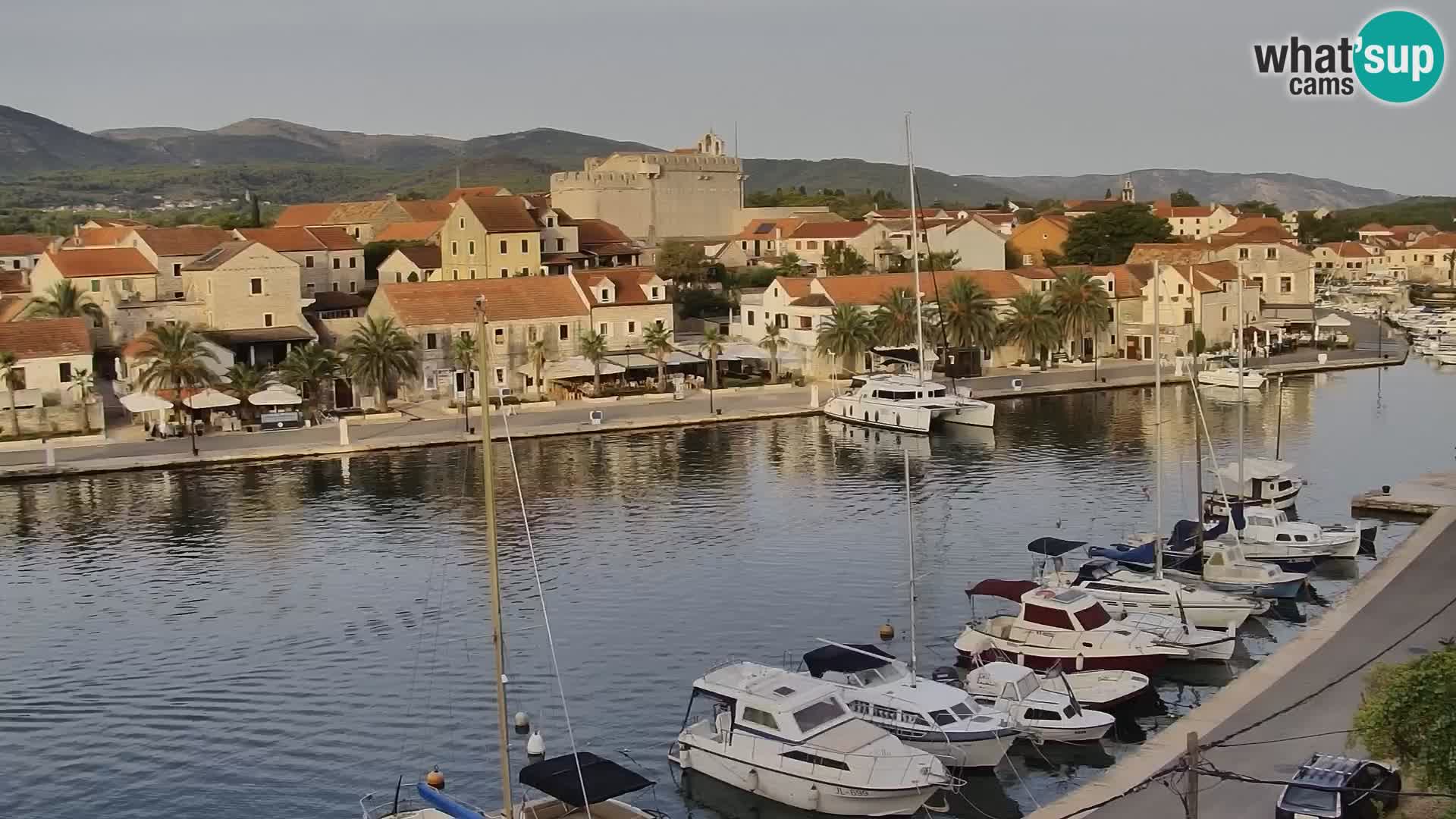 Livecam Vrboska marina | Hvar island | Dalmatia