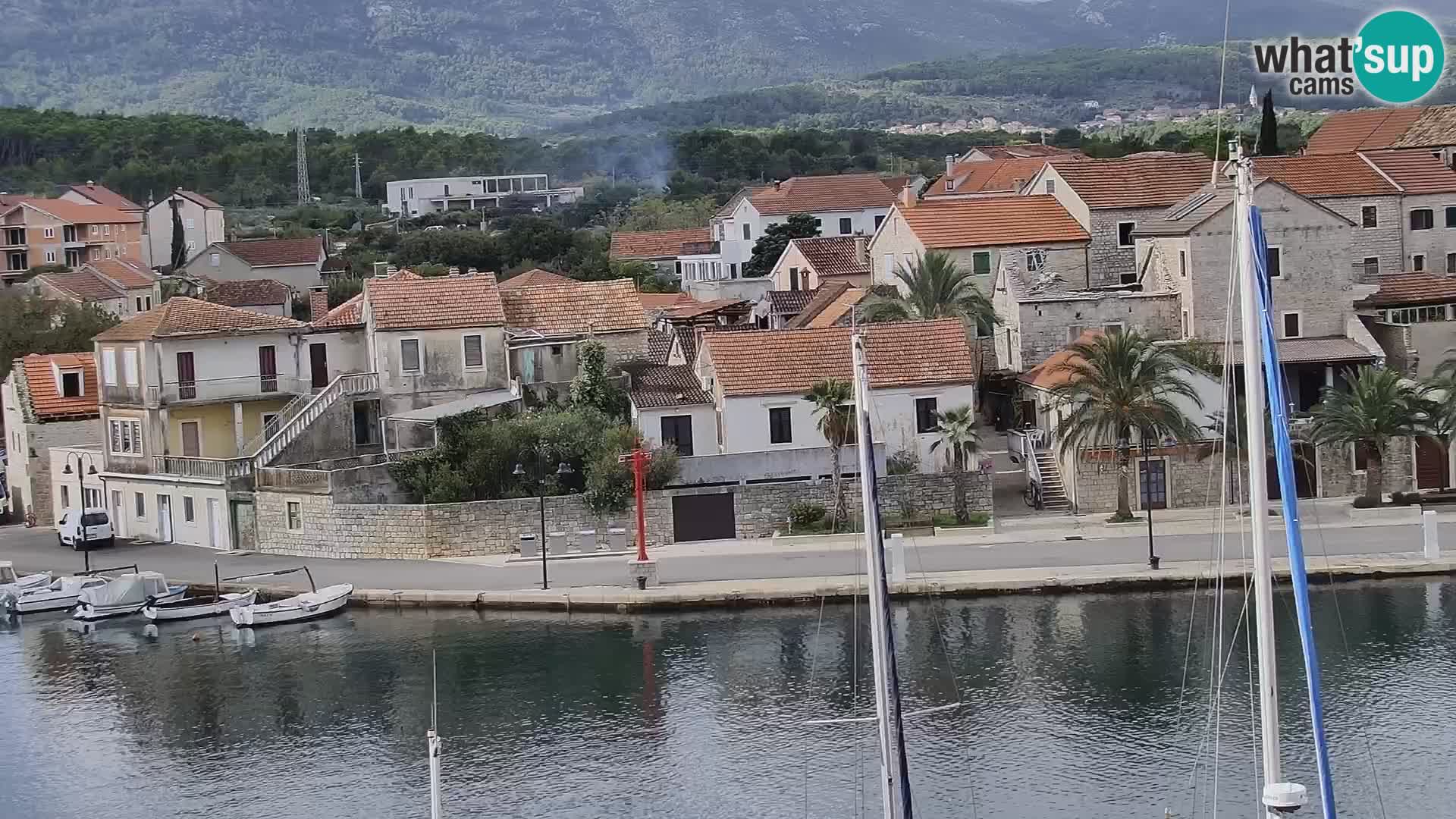 Livecam Hvar Vrboska marina | Île de Hvar | Dalmatia