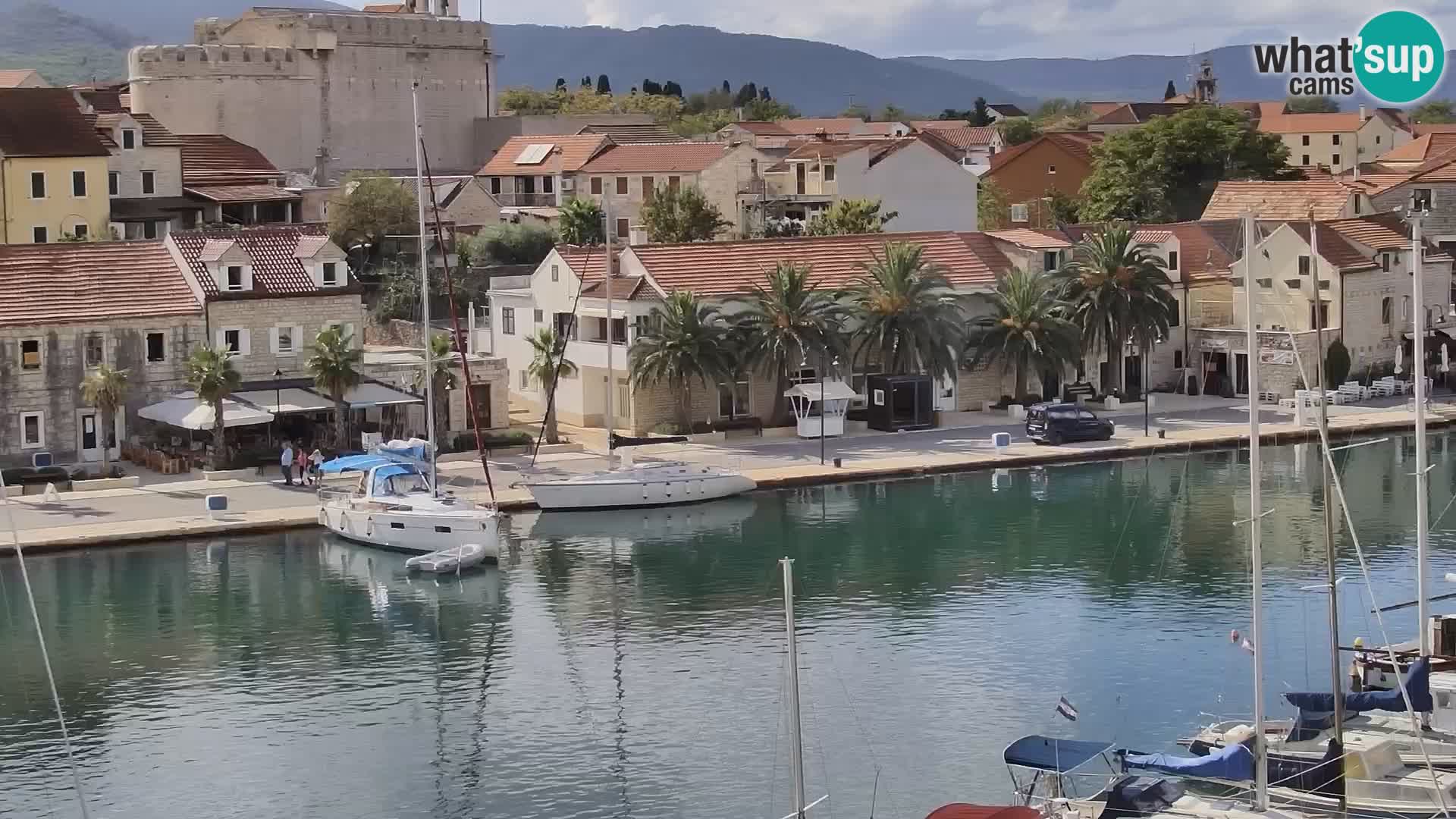 Livecam Hvar Vrboska marina | Île de Hvar | Dalmatia